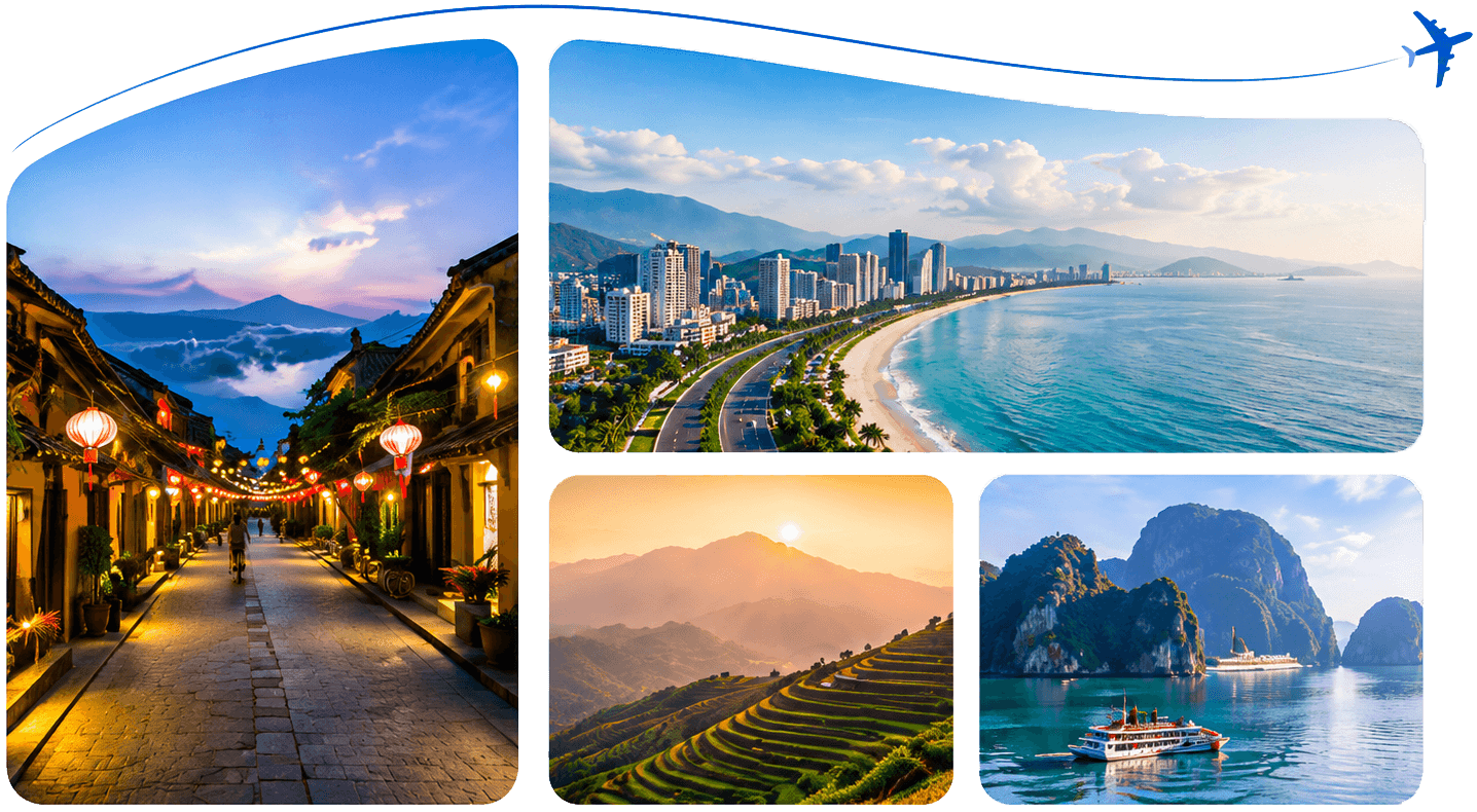 Câu chuyện EVANUS, Hội An, biển xanh, Tây Bắc và vịnh Hạ Long